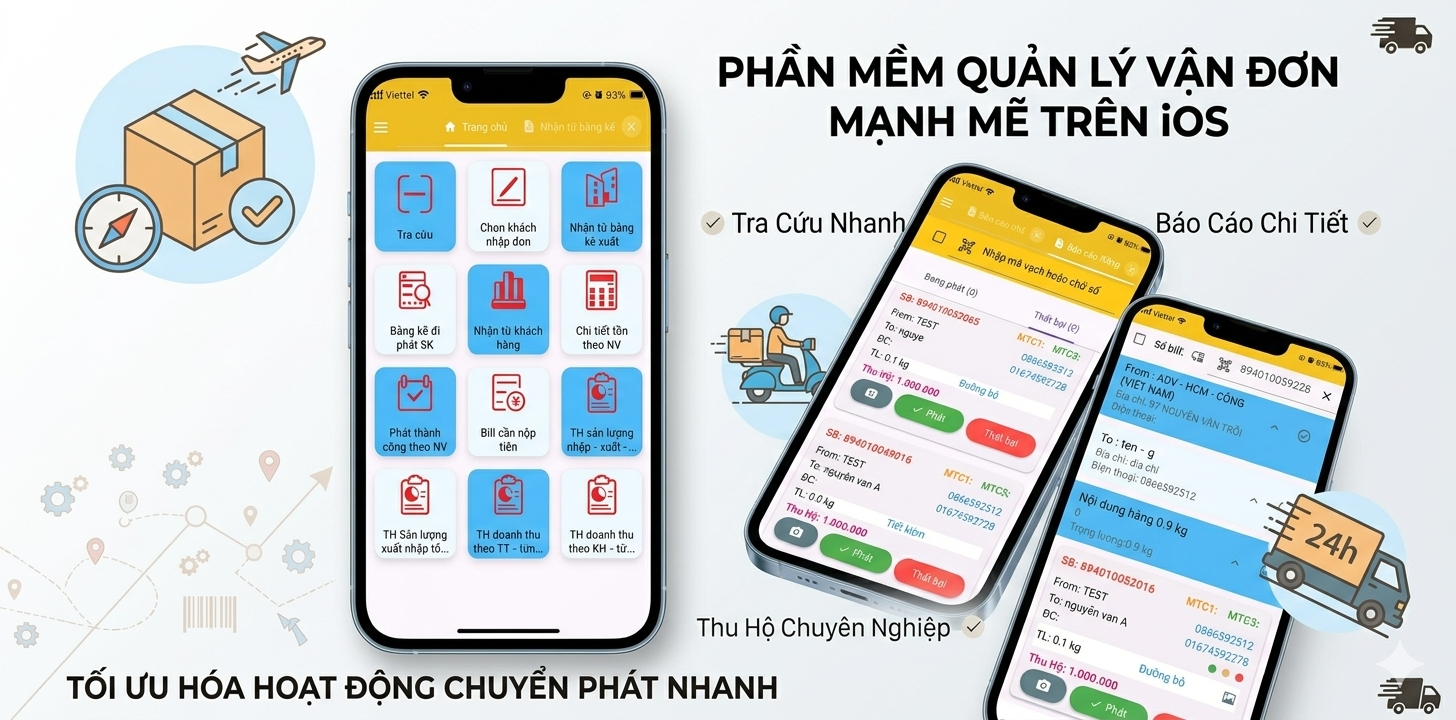 Ứng dụng di động iOS và Android